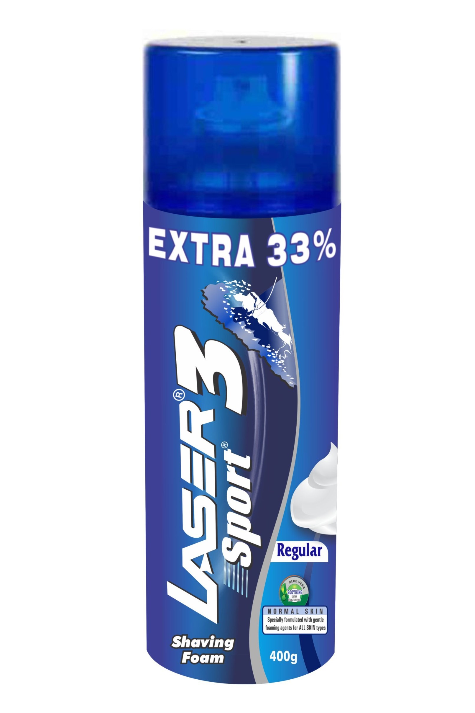 Laser Sport Shaving Foam 400ml